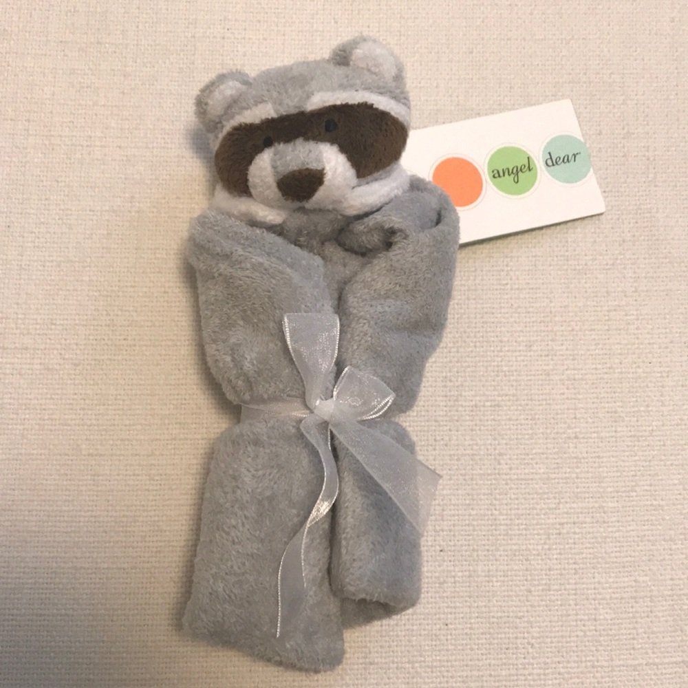 NWT Racoon Baby Lovey